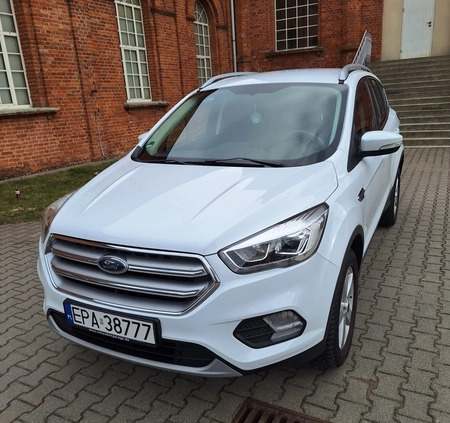 Ford Kuga cena 68900 przebieg: 122500, rok produkcji 2018 z Pabianice małe 562
